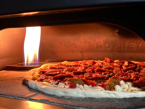 [Homemade] Chicken Parm Pizza
