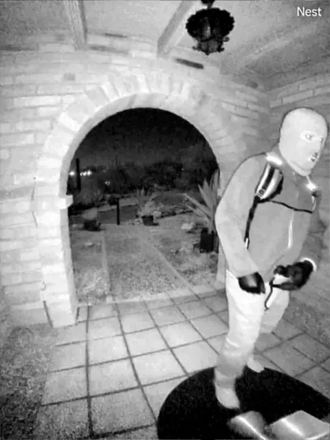 The just-released photos of the suspect in the Nancy Guthrie disappearance is creepy AF. Imagine you see that at 2:00 a.m.