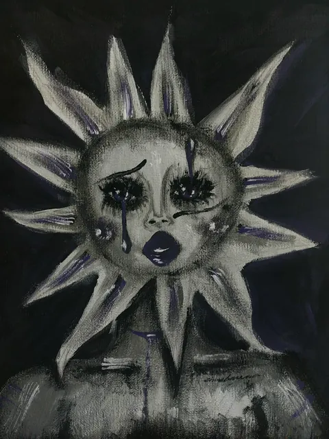 hello everyone. i suffer from paranoid schizophrenia and some of you may remember me from my previous post about a painting i made called "self portrait with fiance". your kind words and appreciation made me start painting again. thank you so much for that. here are my new paintings. thank you again