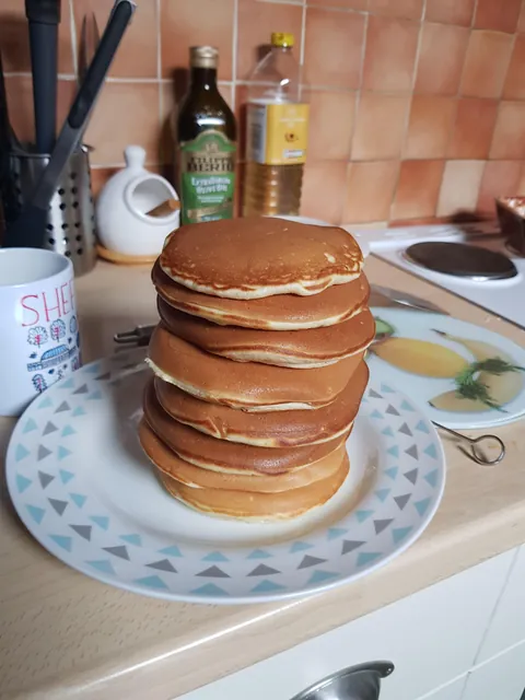 [Homemade] Made this pancake stack the other day
