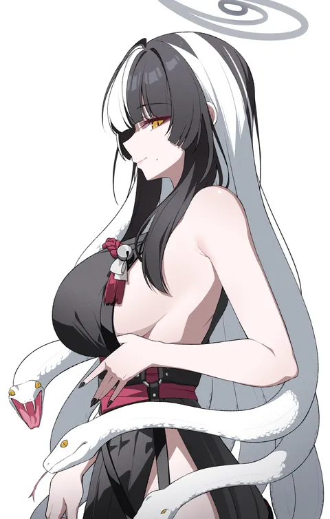 Habu Azami the snake lady [Blue Archive]