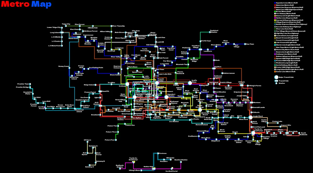 My Forever World Has A Huge Subway