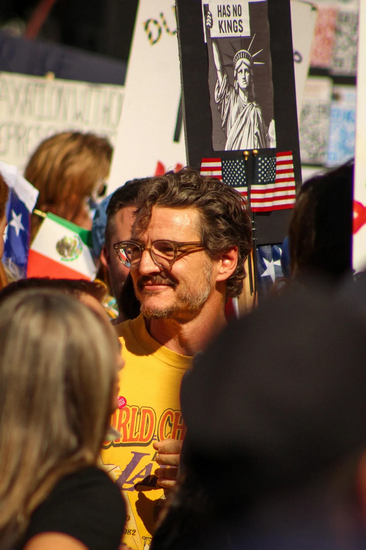 Scenes from No Kings 2.0 in Downtown Los Angeles, October 18, 2025 [OC]