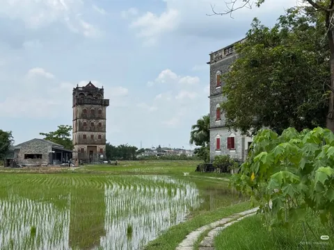 Not well known piece of Chinese architecture history, Diaolou tower villages of Kaiping, China