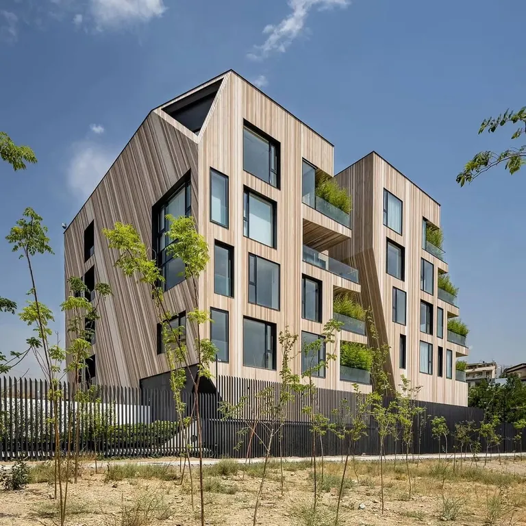 mid-rise apartments - iran