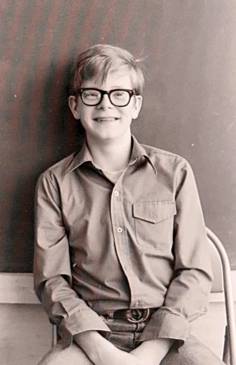 Rough phone scans of film in a camera bag from an estate sale - 1970s school photo day, Chicago area!