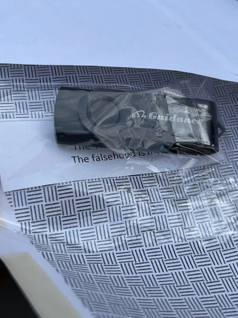 someone put this on my windshield in the wilderness