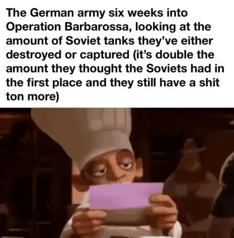 Maybe invading the Soviet Union wasn’t a good idea