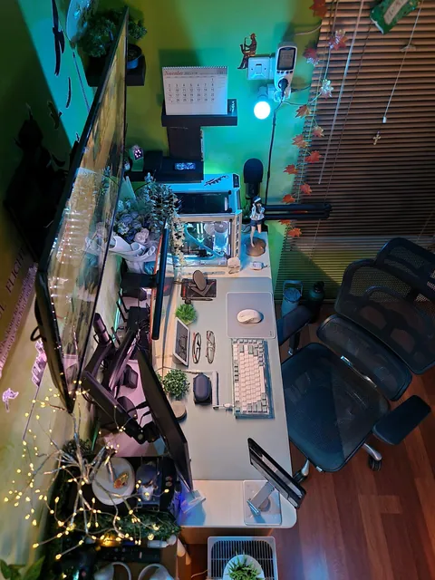 My Small 3-in-1 Room (Lounge/Chill, Workstation, &amp; Bed Area)