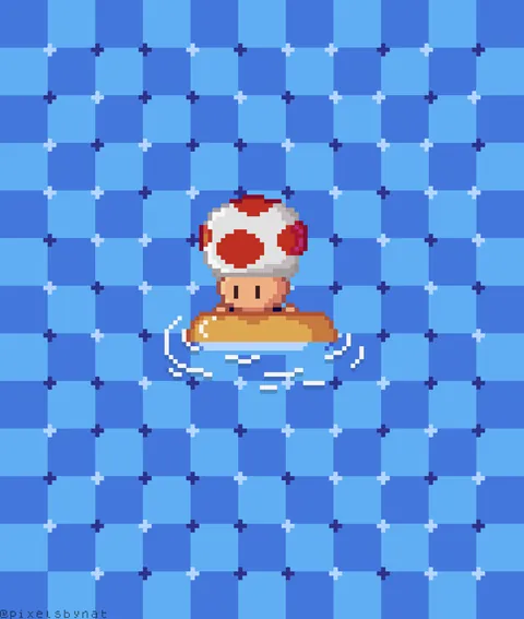 toad in the pool