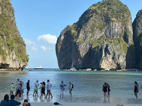 Maya Bay in Thailand — I finally visited after it reopened following years of environmental restoration