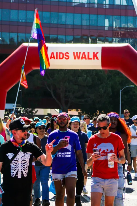 my photos from AIDS WALK LA, today in west hollywood! [OC]