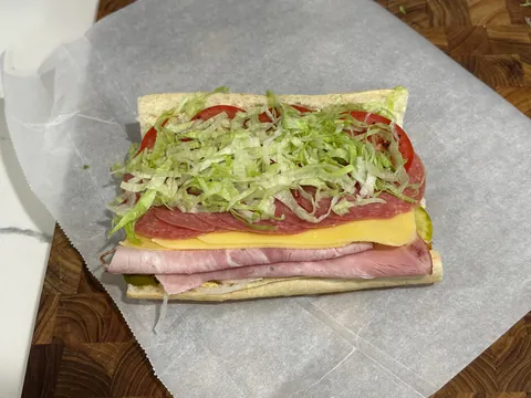 [homemade] sub sandwich