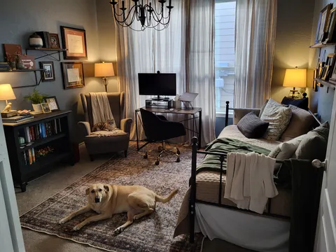 My library/ home office/ guest room