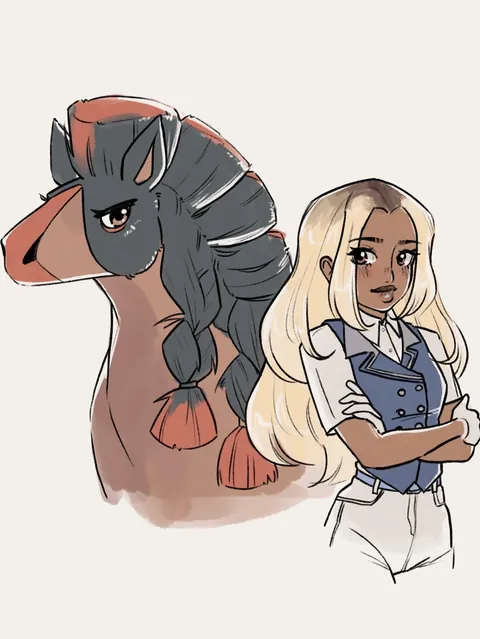 A few trainers and their partners (OC)