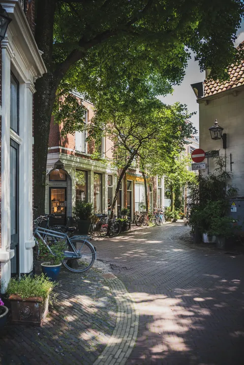 One of Haarlem's lovely neighbourhood - The Netherlands