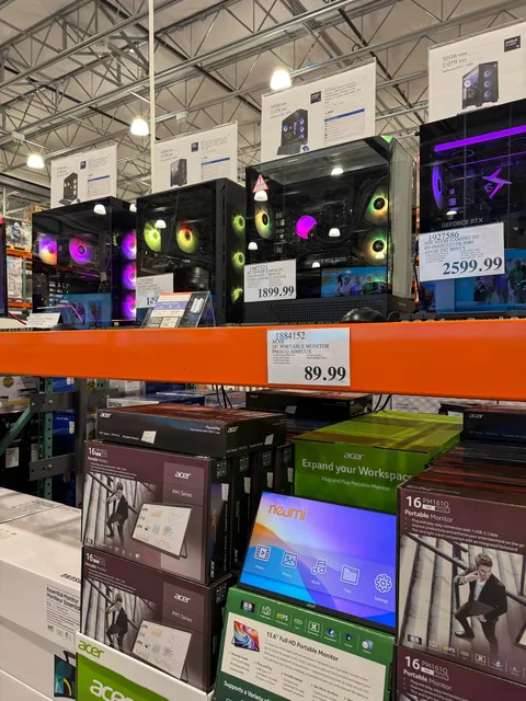 Costco removing RAM from display units.