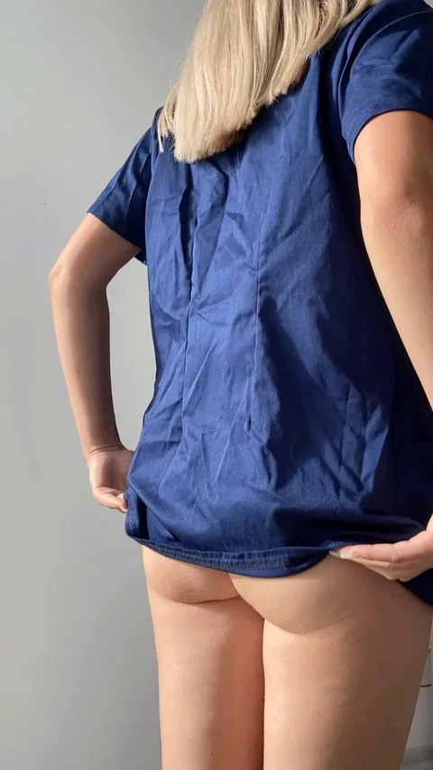 After I finish my shift, would you give my booty a massage?