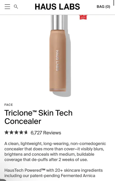 Watch my eyes blow up from the arnica in my concealer