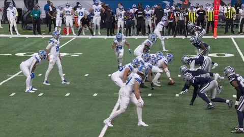 [Highlight] Goff thinks he has a free play, but no offside is called