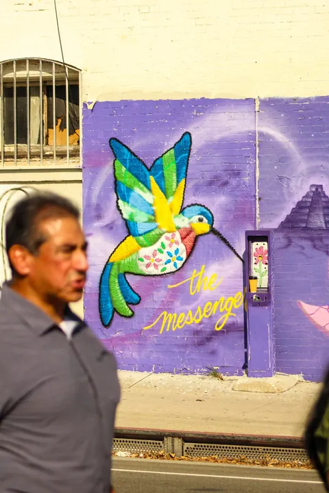 Healthcare workers marched through Los Angeles today to protest ICE mistreatment of detainees [OC]