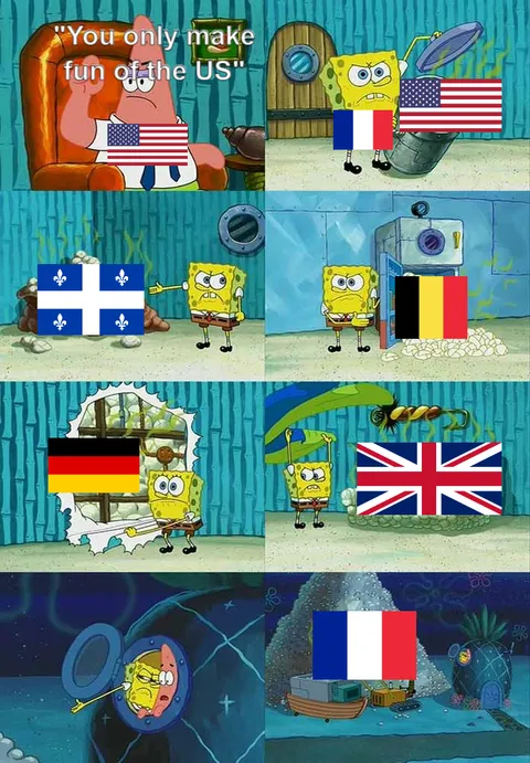 On aime bien taquiner, ici