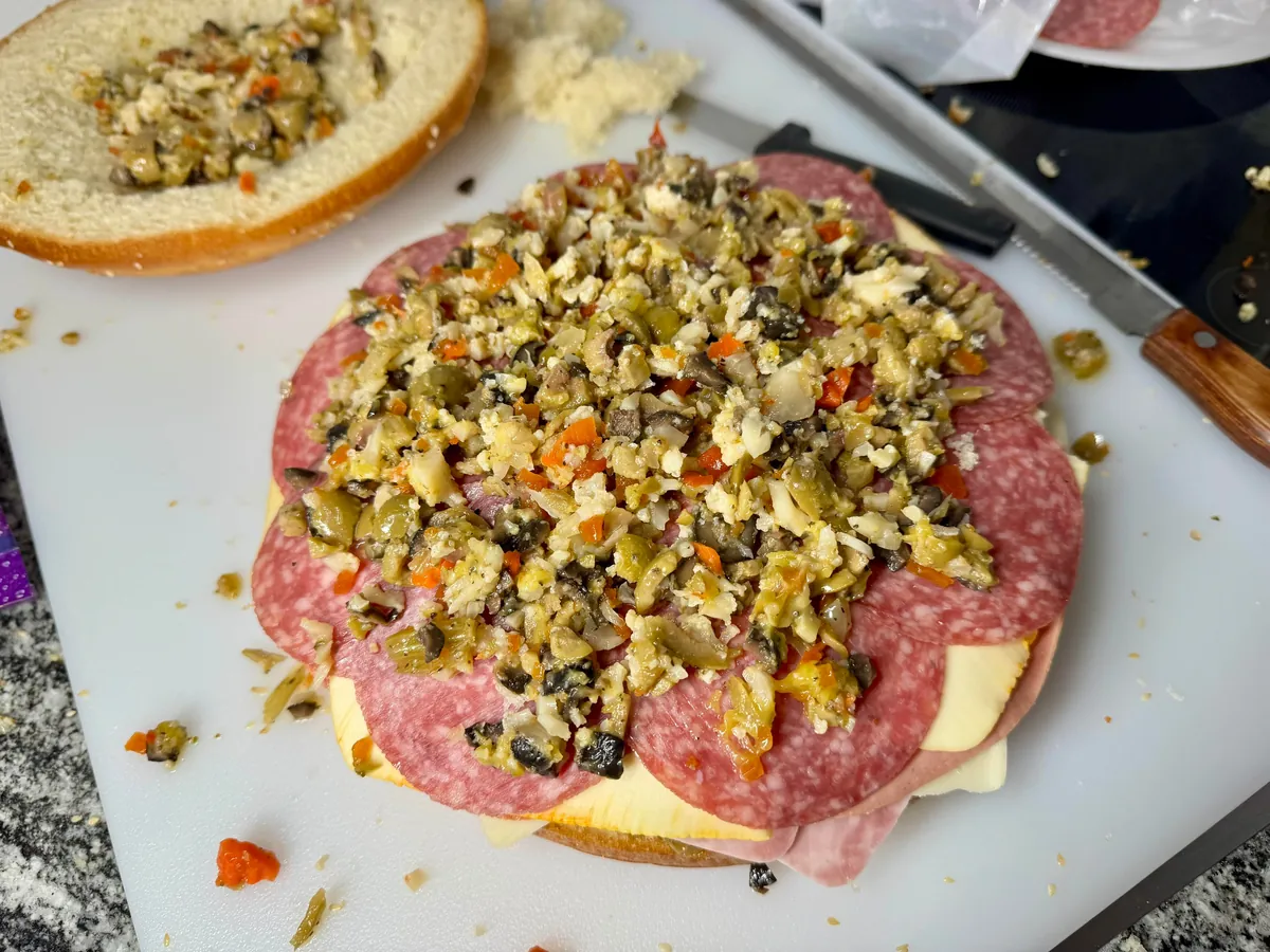 Muffaletta [Homemade]