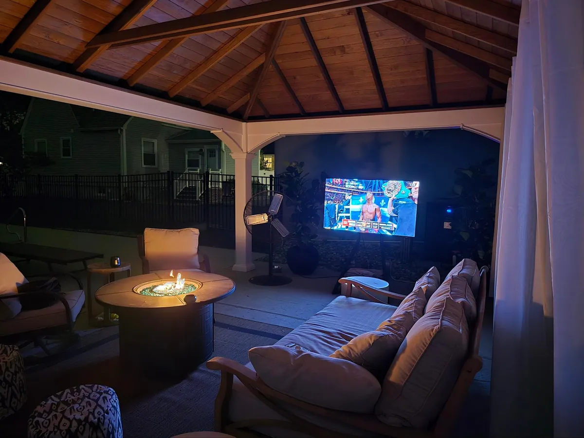 Evenings in the cabana