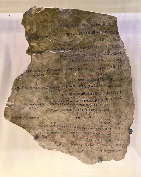 This is a 3200-year old attendance sheet found in Deir el-Medina, Egypt. Reasons for worker absence include "embalming brother", "brewing beer" and "bitten by scorpion"
