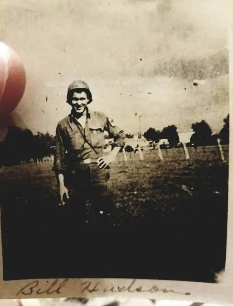 Great Grandpa before and after WWII England and France