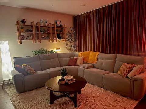 An attempt at a cozy living room