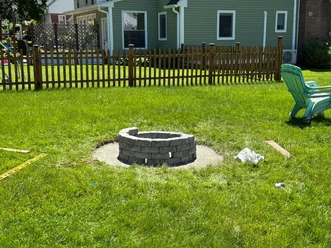 My first real DIY project - backyard fire pit