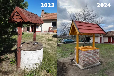 My garden well project