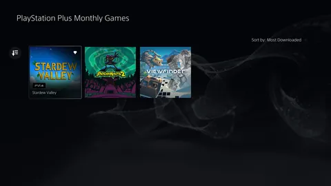 PSA: September 2025 PS+ monthly titles are rolling out. Stardew Valley, Psychonauts 2 and Viewfinder