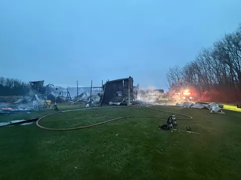 Lost my barn and everything in it this morning