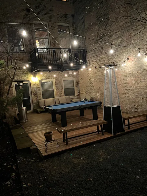 Chicago- I never want to leave this room…unless it’s warm enough for billiards