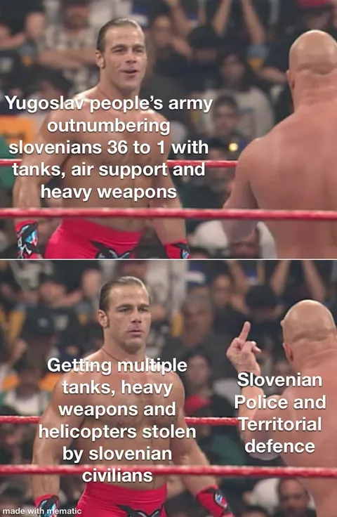 Slovenians would surely give up… Right?… Right?