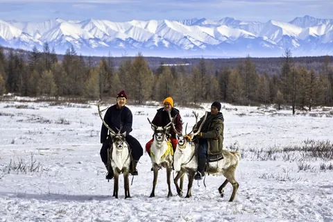 Mongolia in winter - the frozen wonderland