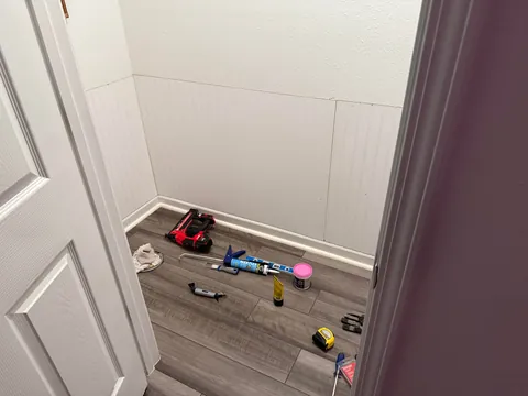 I’ve never done a real DIY project. This week I redid our half-bath. I’m really proud of it.