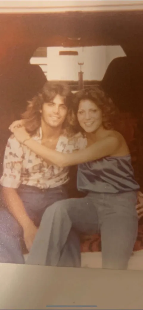 My parents in my dad’s van, 1979