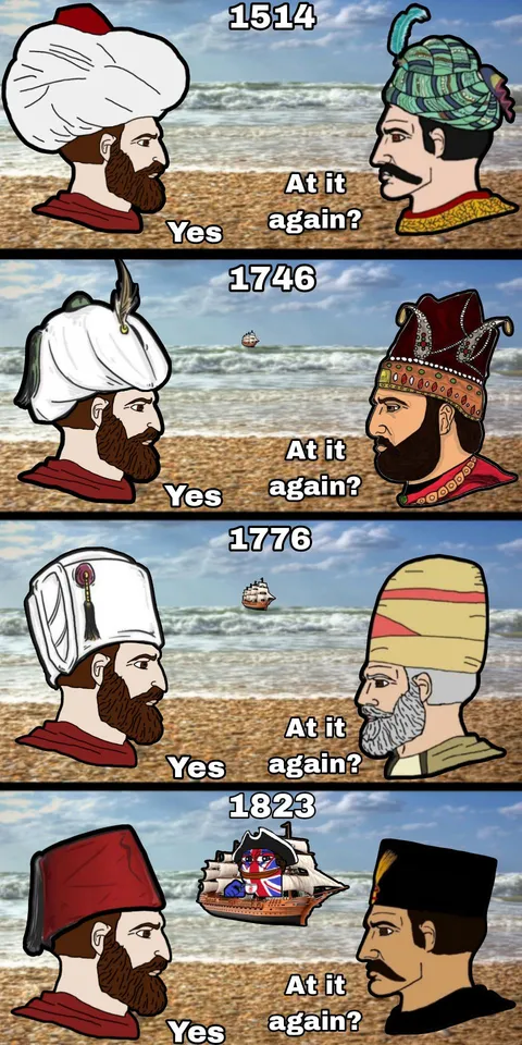 Ottoman_iran war be like :