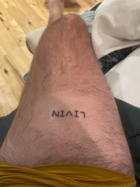 Diagnosed with Brain Cancer 30 days ago. Scott, Valley Park, MO; Full Spectrum Tattoo.