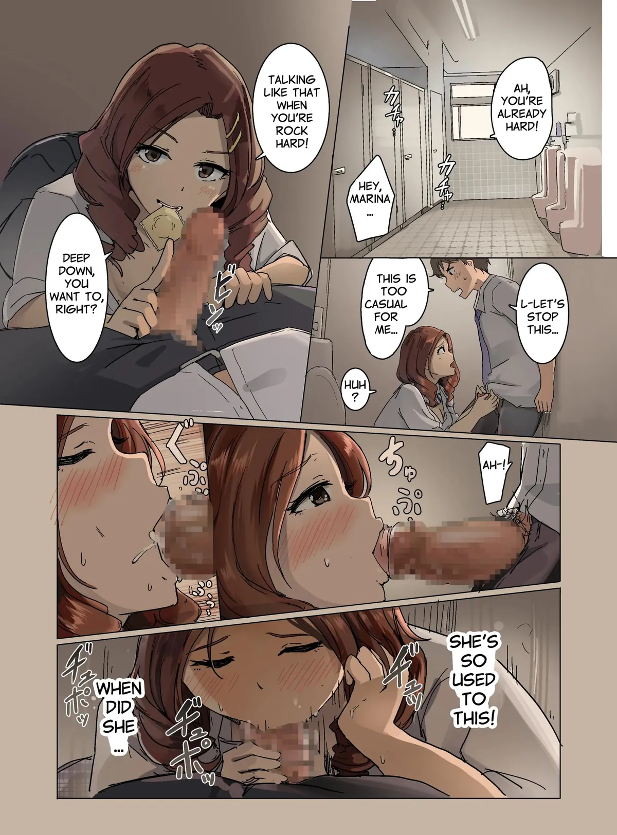 She became a slut for me !!!