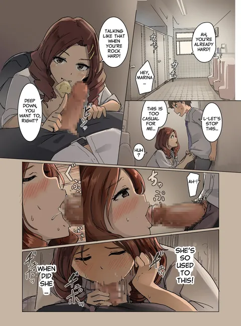 She became a slut for me !!!