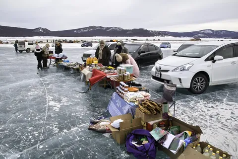Mongolia in winter - the frozen wonderland