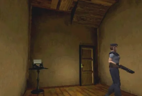 Back in the day, saving your game meant finding one of these... The relief when you finally reached it in Resident Evil was real! 