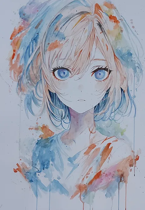 Portrait, Jordan Summers, Watercolour, 2025