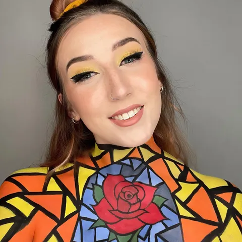 Totally worth the 6 hours and back ache the next day 😂 Beauty and the Beast inspired 🥀