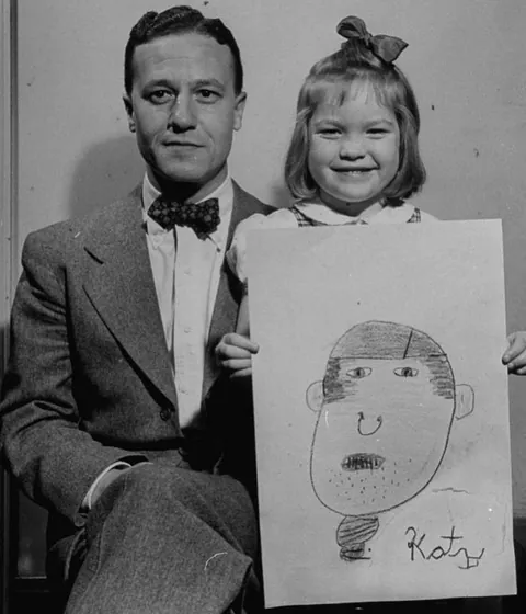 These kids were asked to draw their fathers from memory, 1949. Which one is your favourite?