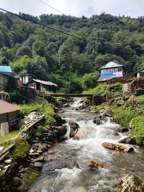 Nepal - On the way to the Annapurna Base Camp